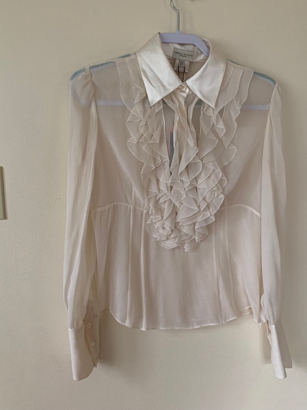 Karen Millen, Ivory women shirt